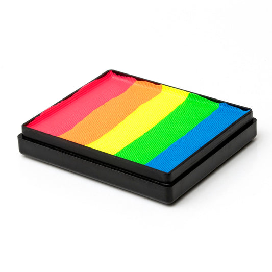 Neon Rainbow – 50g UV Split Cake Magnetic BodyArt Special FX Paint