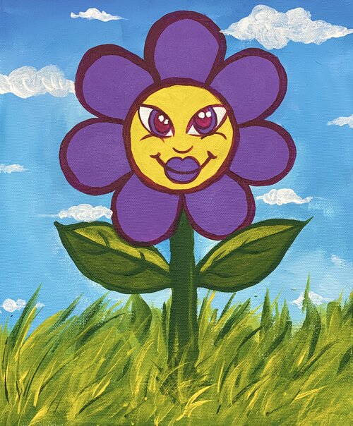 Flower Instructions and Stencil Kit
