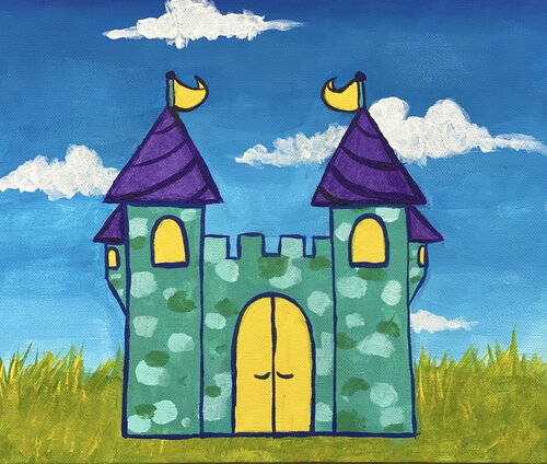 Castle Instructions and Stencil Kit