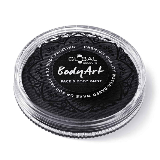 Metallic Black – Face & BodyArt Cake Paint