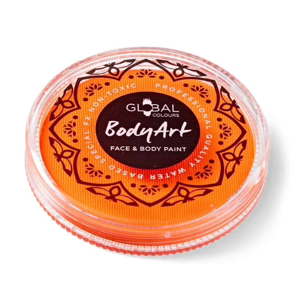 Neon Orange – UV BodyArt Cake Paint