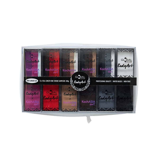 Furry Friends – 13 Animal Designs Face & BodyArt Palette Sampler 12x 15g