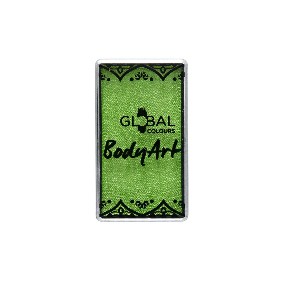 Pearl Lime Green – Face & BodyArt Cake Paint (New Shade)