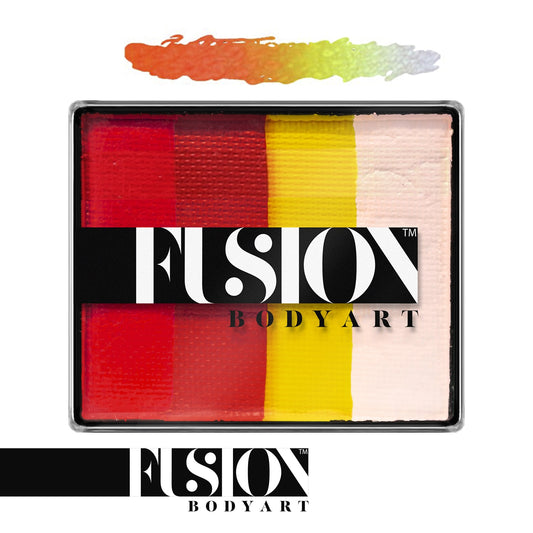 Fusion Body Art Face & FX Rainbow Cakes – Glowing Tiger