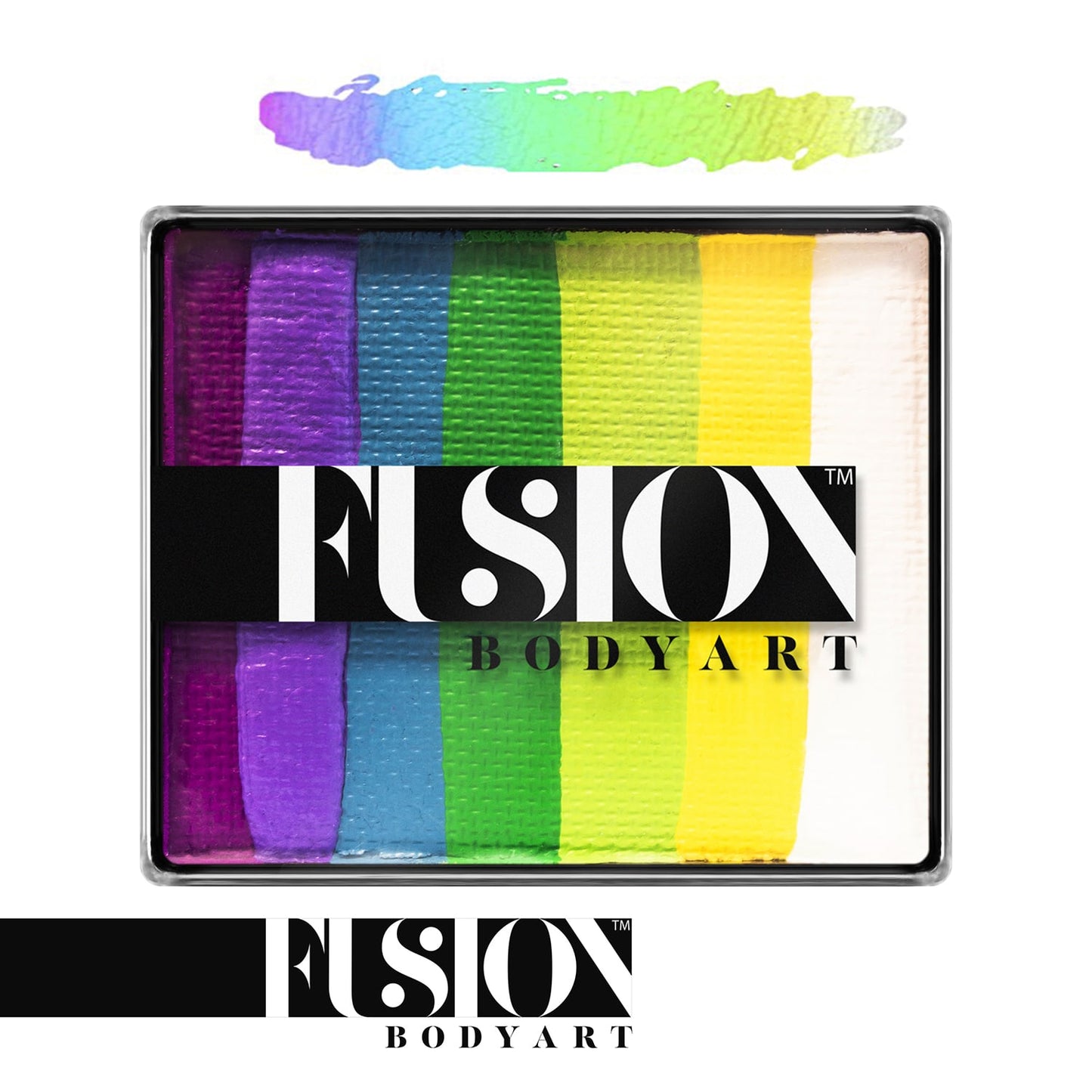 Fusion Body Art Face Painting Rainbow Cakes – Mermaid Splash