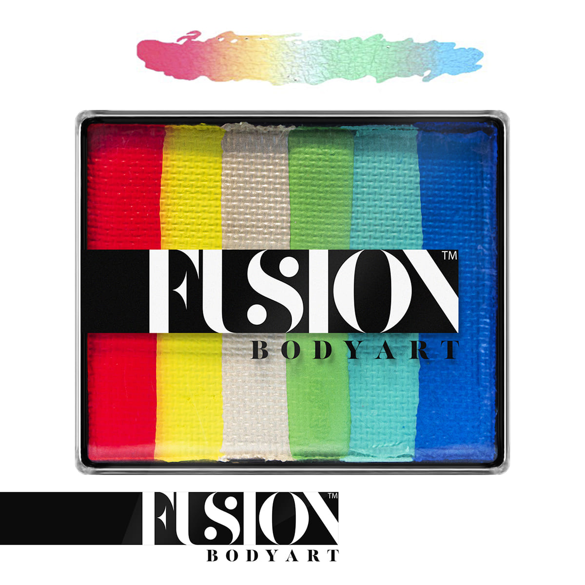 Fusion Body Art Face Painting Rainbow Cakes – Mermaid Tale