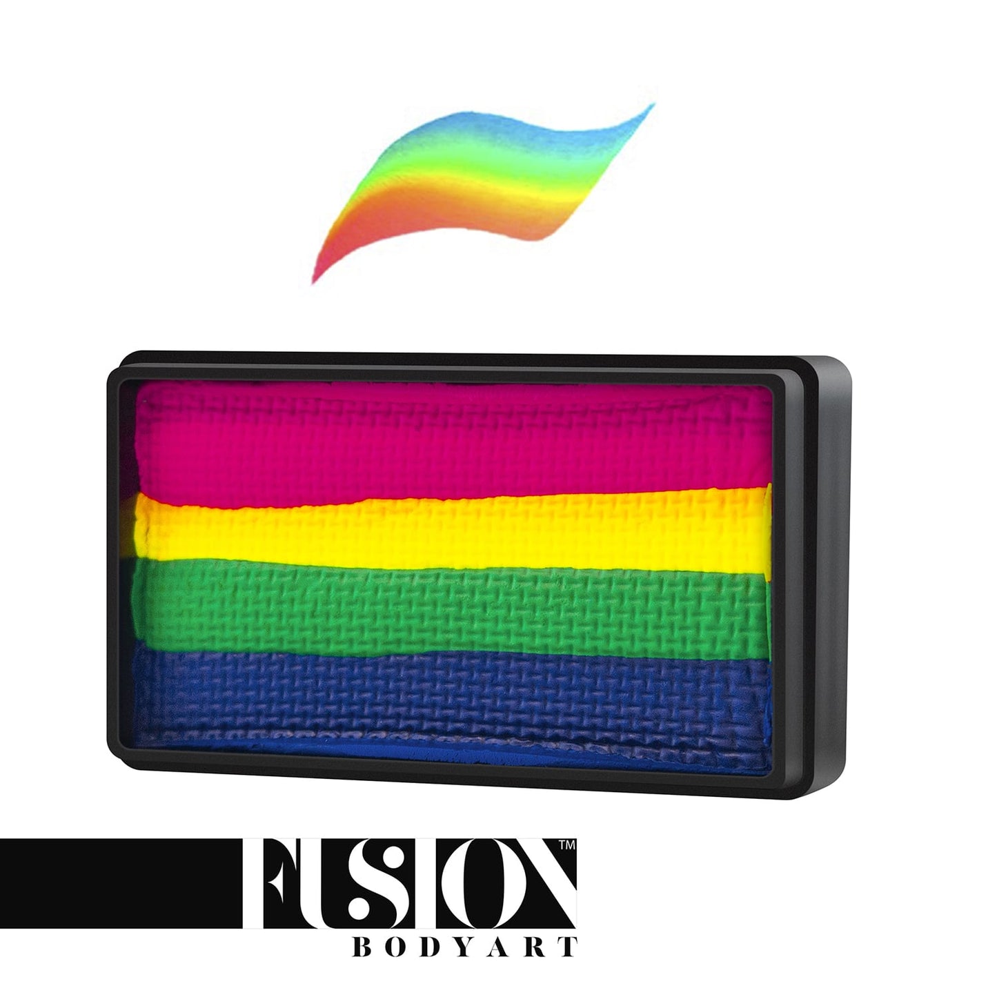 Fusion Body Art Face & FX Split Cakes Neon Rainbow