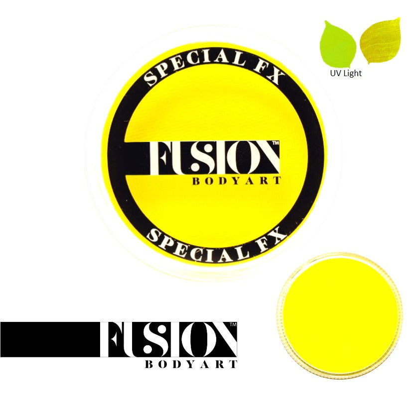 Fusion Body Art & FX Paints – Neon Yellow
