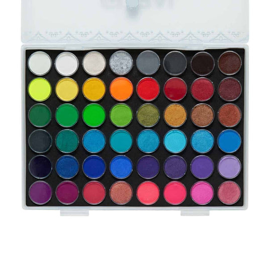 All You Need Grande – 48 Colour Mini Face & BodyArt Palette Sampler 48x 6g
