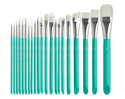 Complete Set – 23pk Springback BodyArt Paint Brush