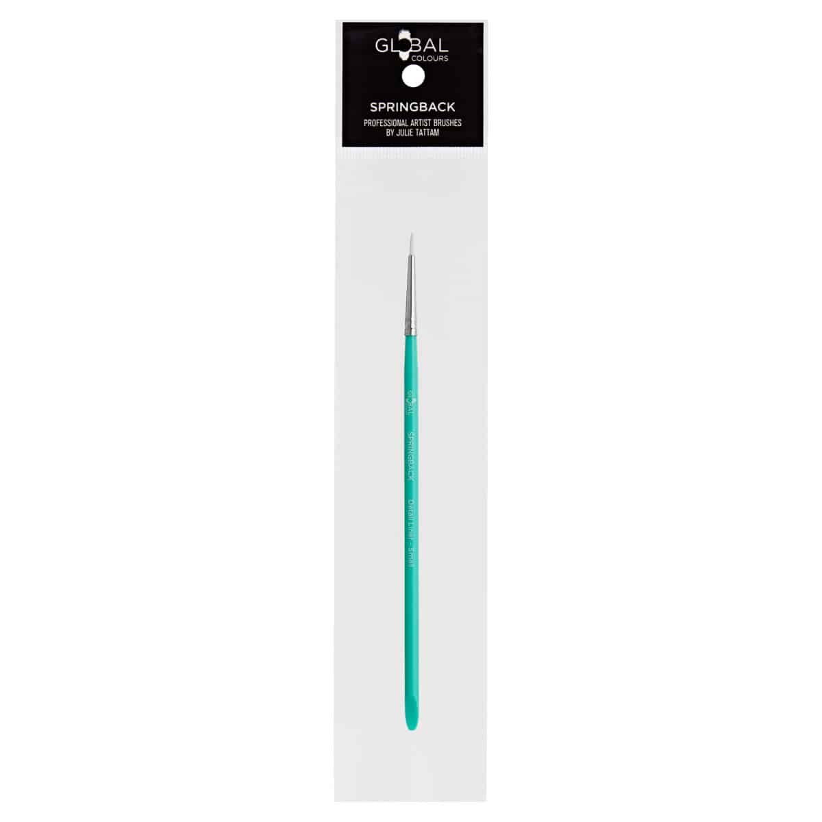 Detail Liner – Small Springback Artist & BodyArt Paint Brush