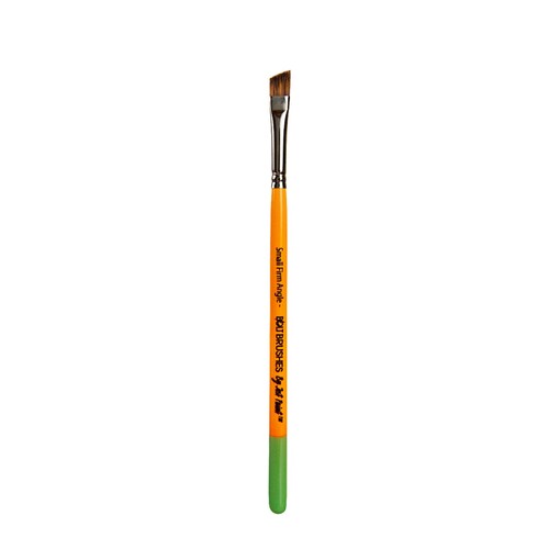 BOLT | Face Painting Brushes by Jest Paint - Short Small FIRM Angle 1/4 inch