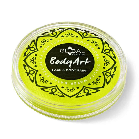 Neon Yellow – UV BodyArt Cake Paint