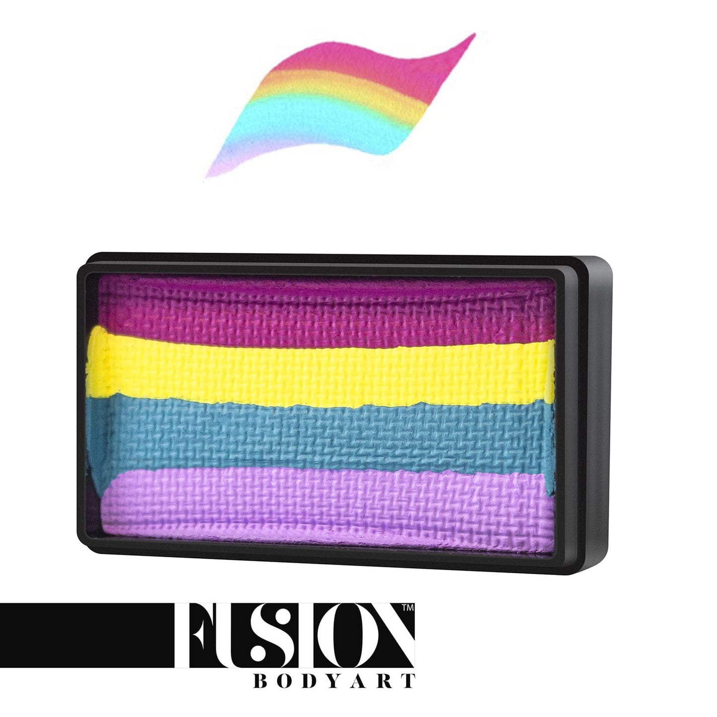 Fusion Body Art Face Painting Split Cakes – Spring Rainbow