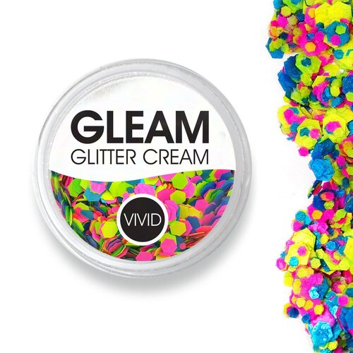 VIVID Glitter | GLEAM Glitter Cream | Candy Cosmos UV