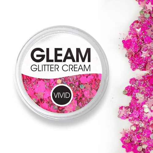 VIVID Glitter | GLEAM Glitter Cream | Watermelon 7.5g Jar