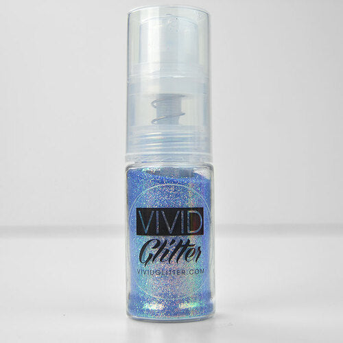 VIVID Glitter | Fine Mist Glitter Spray Pump | Frosted Blue