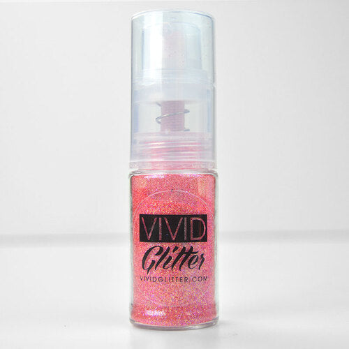 VIVID Glitter | Fine Mist Glitter Spray Pump | Flamingo