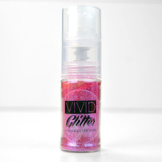 VIVID Glitter | Fine Mist Glitter Spray Pump | Hot Pink