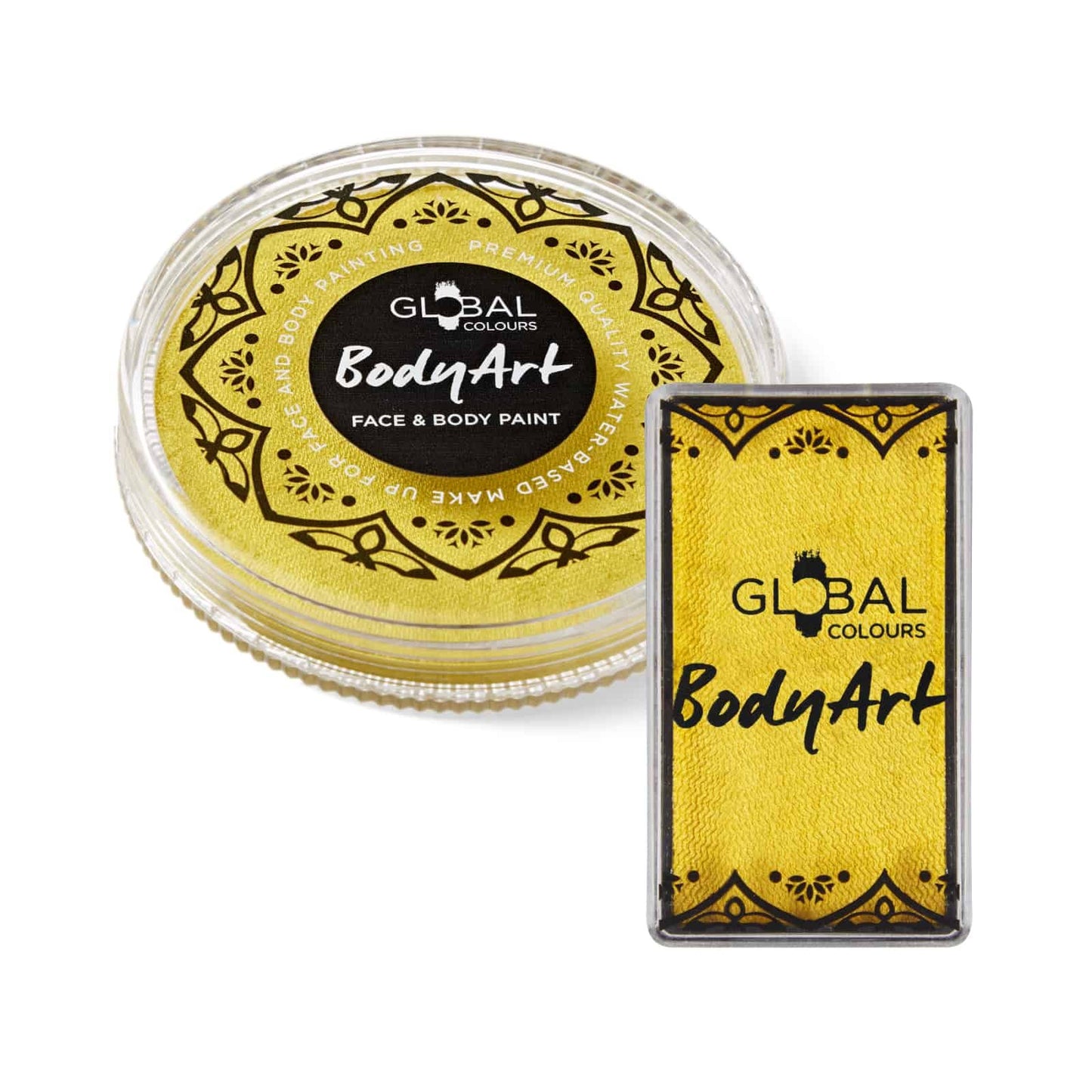 Pearl Yellow – Face & BodyArt Cake Paint