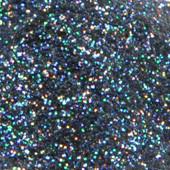 Silly Farm Mama Clown Loose Glitter - Black Rainbow