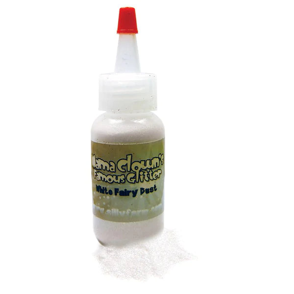 Silly Farm Mama Clown Loose Glitter - White Glitter Dust