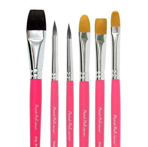 Silly Farm Paint Pal Arty Brush - Variety Brush Set (6 pcs)
