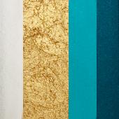 Silly Farm Arty Brush Cake - Susy Amaro's Golden Collection "Golden Royal Sea"