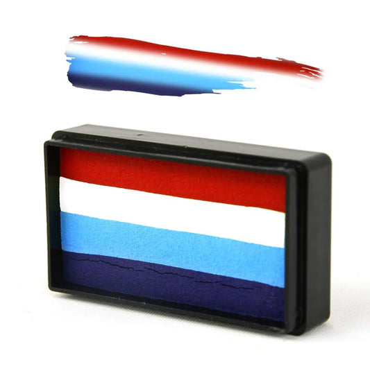 Silly Farm Arty Brush Cake - 4th of July