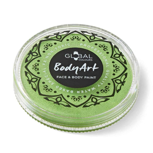 Pearl Lime Green – Face & BodyArt Cake Paint (New Shade)