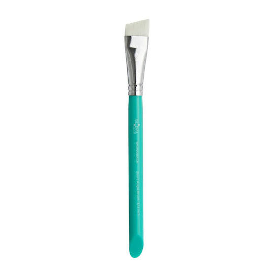 Short Angle – 3/4 inch Springback Artist & BodyArt Paint Brush