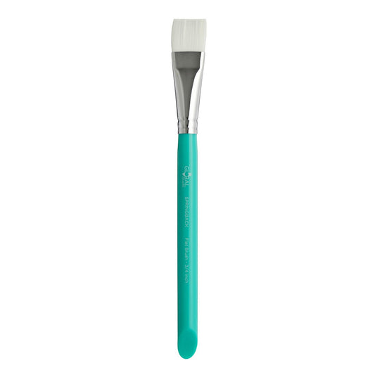 Flat – 3/4 inch Springback Artist & BodyArt Paint Brush