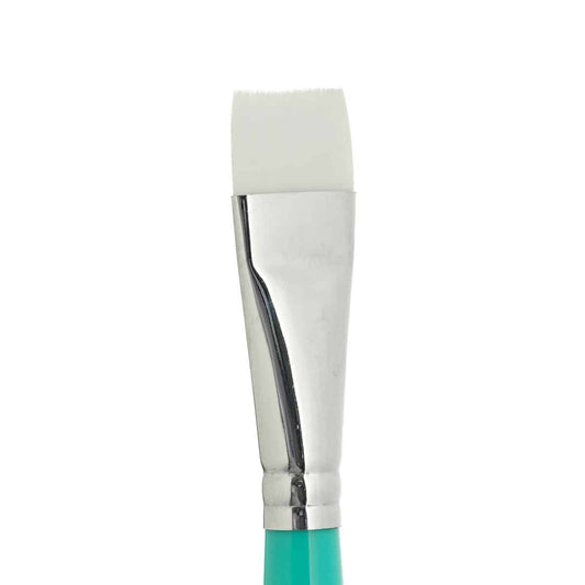 Short Flat – 3/4 inch Springback Artist & BodyArt Paint Brush