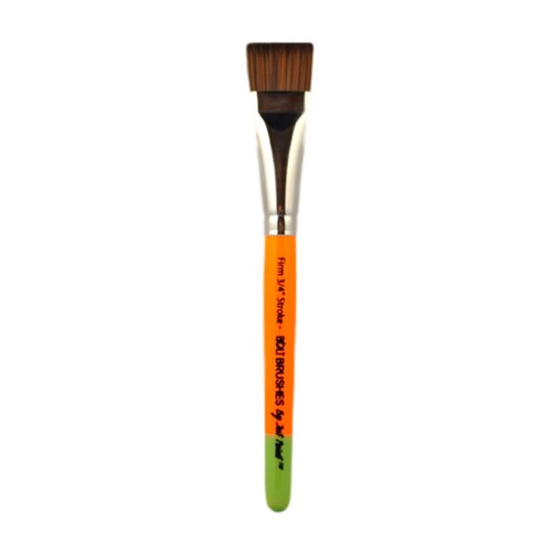 BOLT | Face Painting Brushes by Jest Paint - FIRM 3/4 inch Stroke