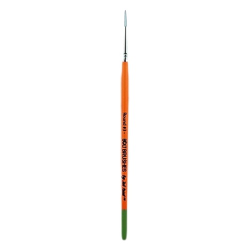 BOLT | Face Painting Brushes by Jest Paint - Thin Round #3
