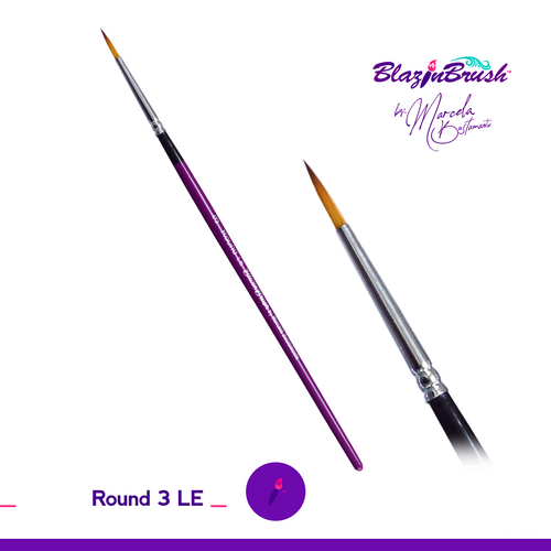 Blazin Face Painting Brush by Marcela Bustamante | Round 3 Limited Edition