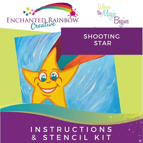 Shooting Star Instructions and Stencil Kit