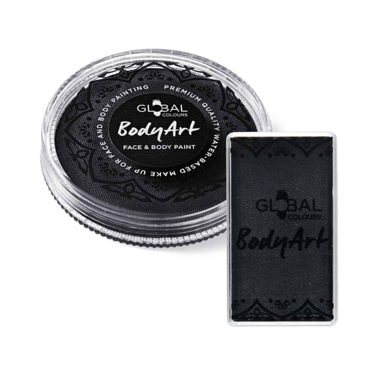 Metallic Black – Face & BodyArt Cake Paint