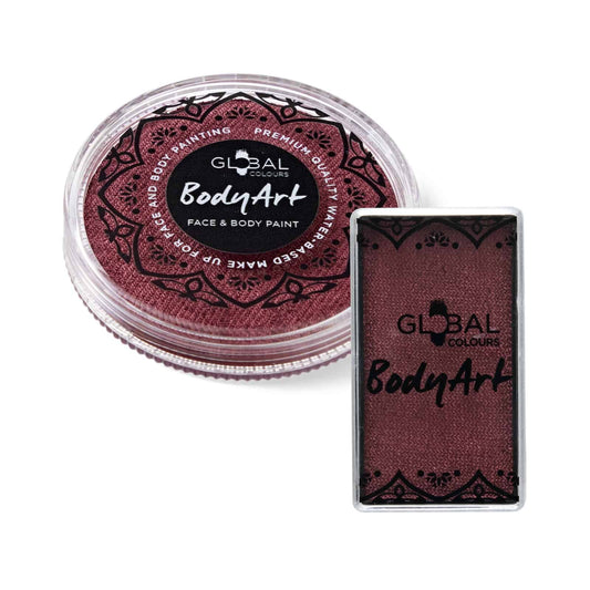 Pearl Burgundy – Face & BodyArt Cake Paint