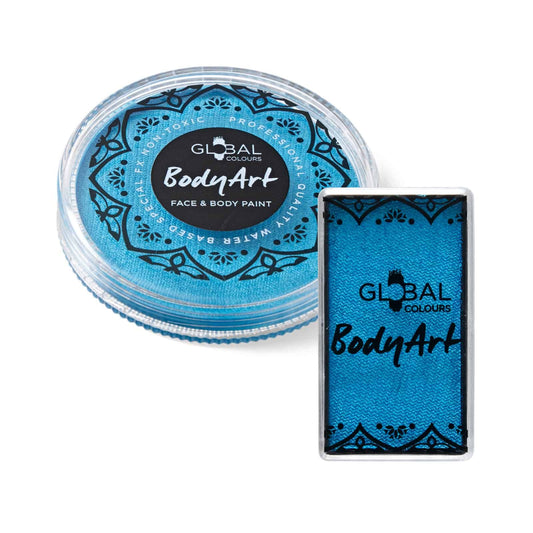 Pearl Mediterranean Blue – Face & BodyArt Cake Paint