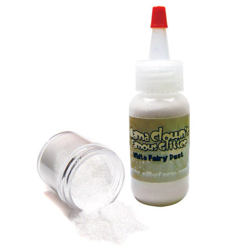 Silly Farm Mama Clown Loose Glitter - White Glitter Dust