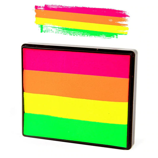 Silly Farm Rainbow Cake - Day Glow