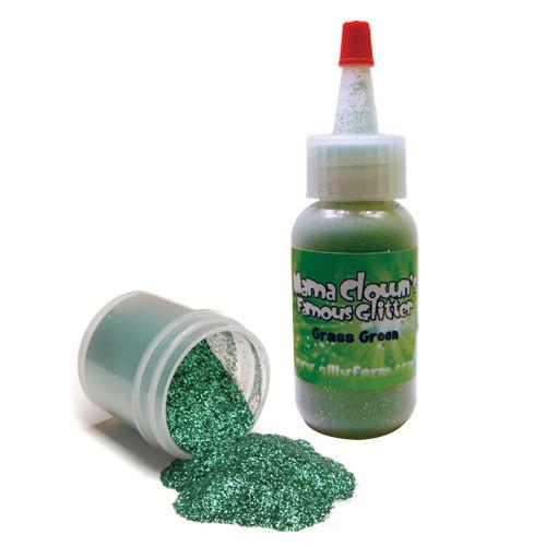 Silly Farm Mama Clown Loose Glitter - Grass Green