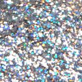 Silly Farm Mama Clown Loose Glitter - Large Cut Silver