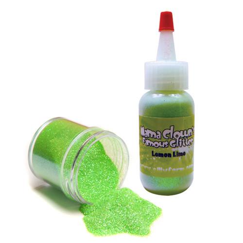 Silly Farm Mama Clown Loose Glitter - Lemon Lime