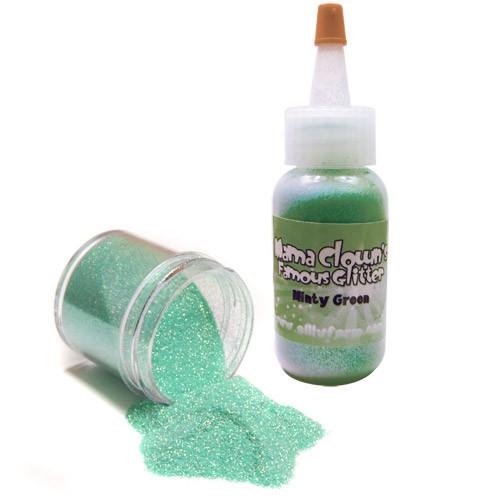 Silly Farm Mama Clown Loose Glitter - Minty Green