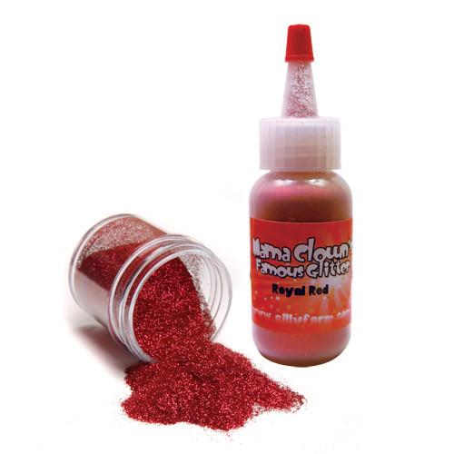 Silly Farm Mama Clown Loose Glitter - Royal Red