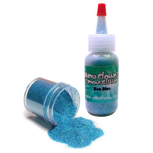 Silly Farm Mama Clown Loose Glitter - Sea Blue