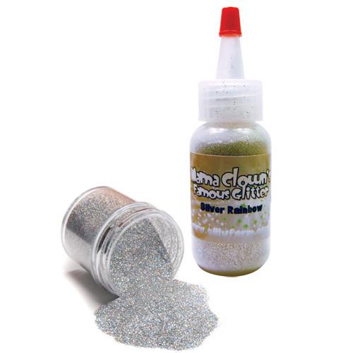 Silly Farm Mama Clown Loose Glitter - Silver Foil