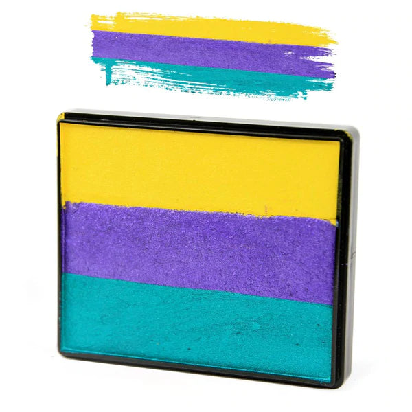 Silly Farm Rainbow Cake - Mardi Gras